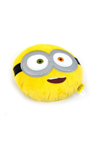 Happy Pet Minions Squeaky Head Bob Lisanslı Sesli Peluş Köpek Oyuncağı