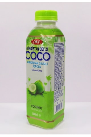 Coconut Drink Hindistan Cevizli İçecek 500ml 10'lu Set