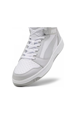 Puma Rebound V6 White-ash Gray Unisex Spor Ayakkabısı 392326-05 Çok Renkli