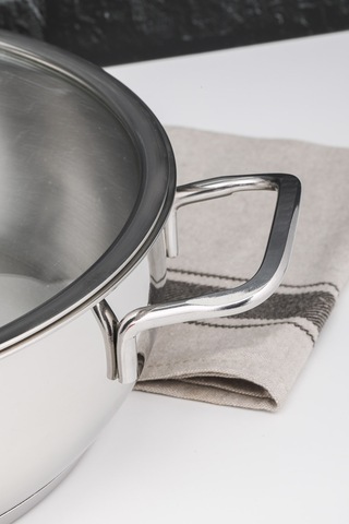 Cooker Lara 26 Cm Paslanmaz Çelik Karnıyarık Tencere