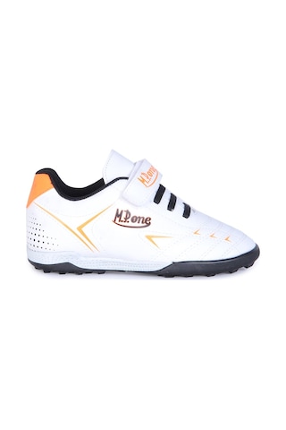 Mp 242-2102ft Beyaz Cırtlı Halısaha Erkek Çocuk Futbol Ayakkabı 001