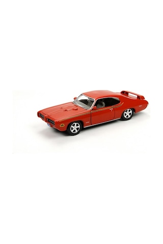 Motormax 1969 Pontiac Gto Judge 1/24 Turuncu Model Araba