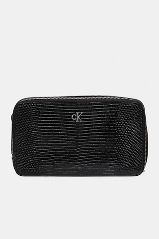 Calvin Klein Jeans Lizard Embossed Leat Kadın Siyah Cüzdan Lv04f1071g-ub1 Siyah