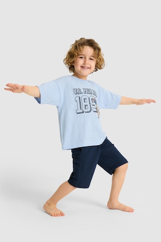 U.s. Polo Assn. Erkek Çocuk Mavi Pijama Takım 50327363-vr036