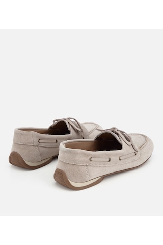 Hotiç Kadın Süet Deri Bej Comfort Günlük Loafer 01ayh320480a700 01ayh320480a700