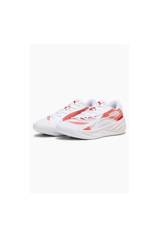 Puma All-pro Nıtro Team Basketbol Ayakkabı 37908104 Beyaz Beyaz