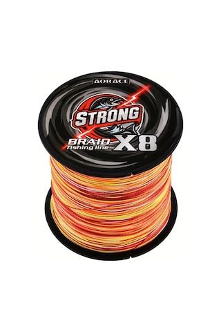 Brightnova Dayanıklı Balık Misinası Güçlü 8 İplik Örgülü C 5 0 0 37mm 50lb 300m 328yd 10 100lb Kamuflaj Desenli Tuzlu Su Balıkçılığı İçin