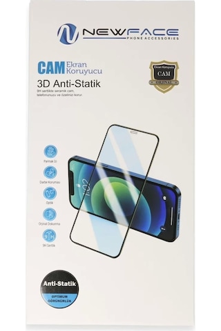 Samsung Uyumlu, Galaxy M15 3d Antistatik Cam Ekran Koruyucu
