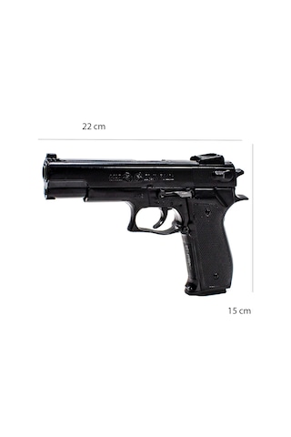 Boncuk Tabanca Glock Colt Eagle 2 Adet 600 Boncuk Mermi
