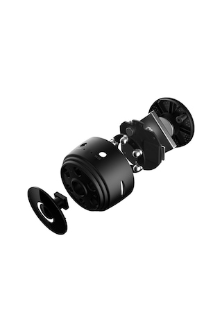 Mini Kamera Ev Gözetim Kamerası Görüntülü Arama Kızılötesi Gece Görüşü Hareket Algılama Ev Araba İç Mekan Dış Mekan Güvenlik Siyah