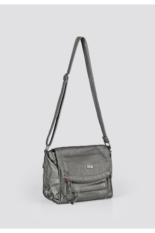 Ççs London Ççs Kadın Omuz Askılı Çapraz Çanta Grey