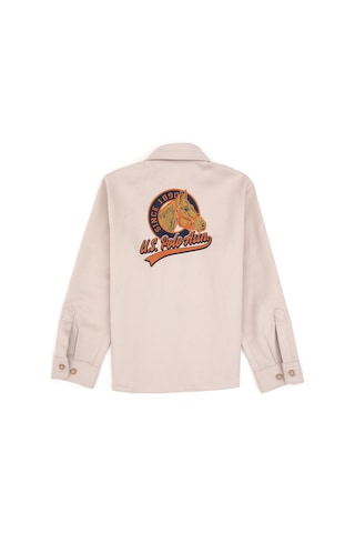 U.s. Polo Assn. Erkek Çocuk Taş Gömlek Desenli 50316681-vr049 Tas