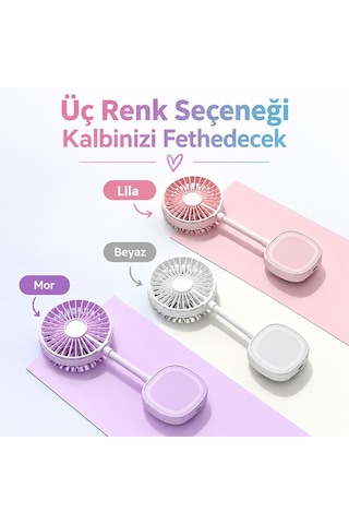 Ezere Flexcool Magsafe Manyetik Telefon Fanı Taşınabilir Mini Vantilatör