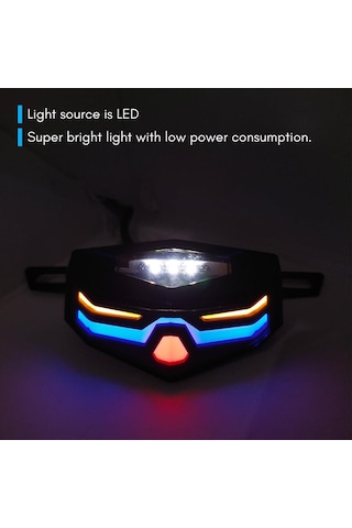 Motosiklet Stop Led Fren Lambası Su Geçirmez Arka Işık Flaşör