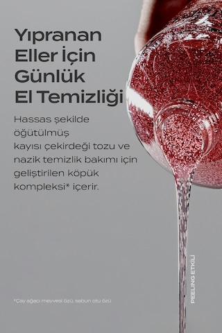 Peeling Etkili Nemlendirici Sıvı Sabun Kundal Exfoliating & Waterfull Hand Wash Sparkling Citrus