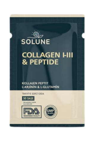 Solune Collagen I-III & Peptide Takviye Edici Gıda 50 Şase
