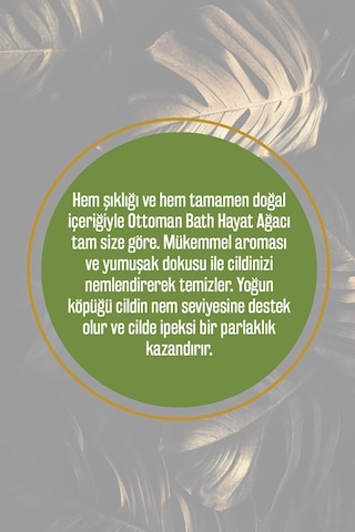 %100 Doğal Ottoman Hayat Ağacı Zeytinyağlı Katı Sabun El Sabunu O
