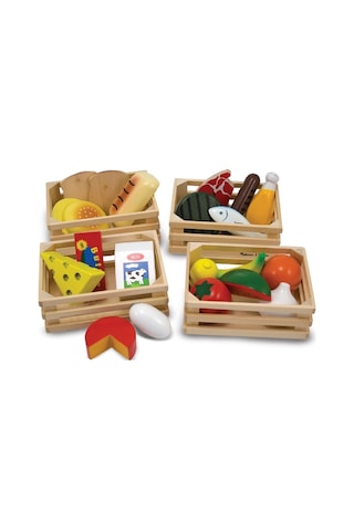 Melissa And Doug Ahşap Gıdalarımız