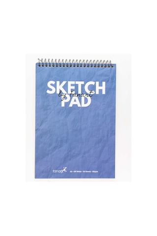 Fanart Academy Üstten Spiralli A5 Sketch Pad 80gr 50yp - Akdeniz