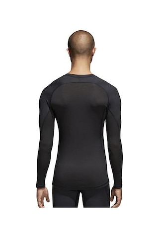 Adidas Climacool Alpaskin Sprt Long Sleeve Top Bjk Uzun Kollu Pro Antreman Tişörtü Siyah