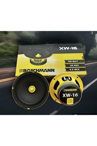 Boschmann 16cm-700wmax-125wrms-kaliteli Yeni Seri Midrange