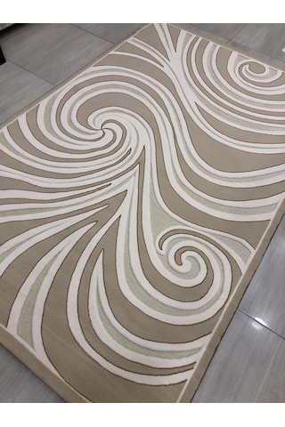 Saray Halı 3B 11258 R Krem 150X230 Bej 4 M2 Halı !