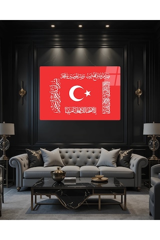 Osmanlı Fetih Sancag I 101 Cam Tablo