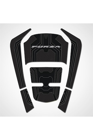 Forza 250 2018-2023 Uyumlu Tank Pad Karbon