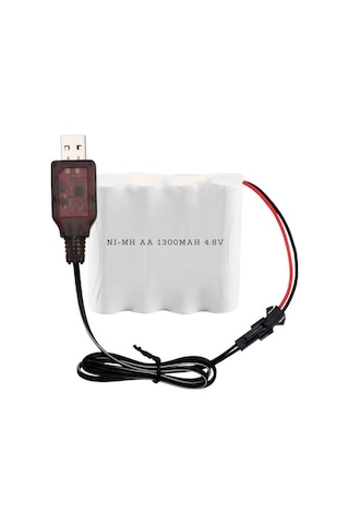 Pb 4.8v 1300 Mah Şarjlı Oyuncak Bataryası Ve Şarj Cihazı