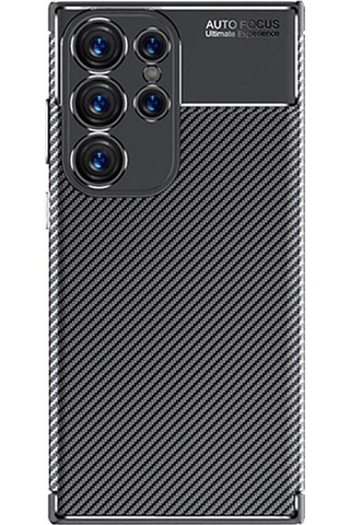 Galaxy S24 Ultra Uyumlu Miy Negro Silikon Telefon Kılıfı-siyah
