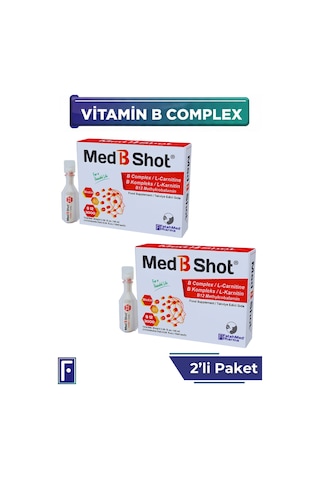 B12 Kompleks Vit. Metilkobalamin ,b1 ,b2,b3,b5,b6,b1 ,biotin ,l Karnitin 2'li Avantaj