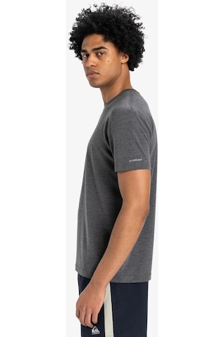 Quiksilver Eqykt04372-1278 Coastal Run Ss Erkek Spor Tişört Siyah