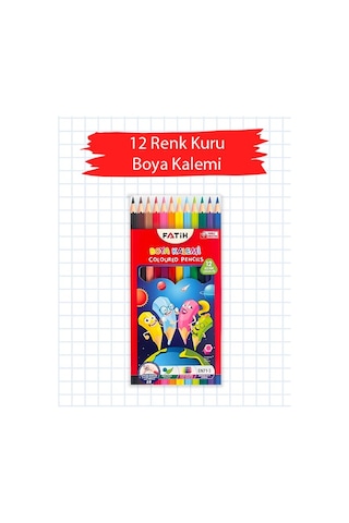 Temel Resim Defterli Okul Kırtasiye Seti 6
