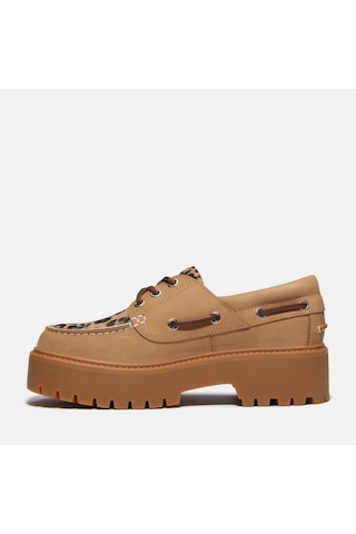 Timberland Stone Street Boat Shoe Kadın Günlük Ayakkabı-33861 Kahverengi