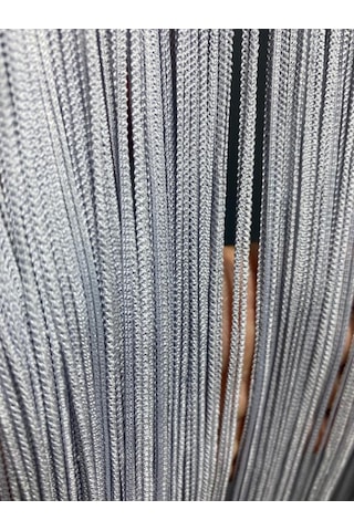 İP PERDE ZİNCİR GRİ RENK 300 x 280 CM Gri