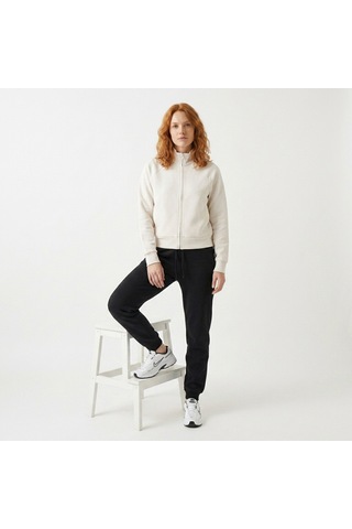 Sportive Kaia Full-zip Kadın Beyaz Günlük Stil Eşofman Üstü 26yk0001-kbyz
