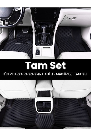 Ssangyong Rexton 2012-2017 Uyumlu Eva Paspas Tam Set Oto Paspas,araca Özel,kolay Montaj 823