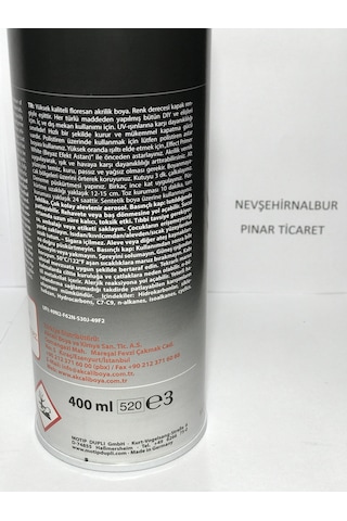Fosforlu Yeşil Sprey Boya 400 ML MOTİP