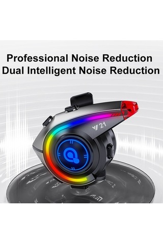Çeşithane Y21 Akıllı Kask Kulaklık Hd Ses & Net Çağrı, Bluetooth Motosiklet Kask Kulaklığı, Suya D