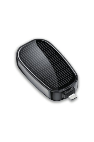 Güneş Enerjili Powerbank Anahtarlık Uyumlu 1200mah Ultra Hafif Çok Renkli