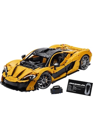 LEGO® Technic McLaren P1™ 42172 - Otomobil Tutkunu Yetişkinler için Sergilenebilir Araba Modeli Yapım Seti (3893 Parça)