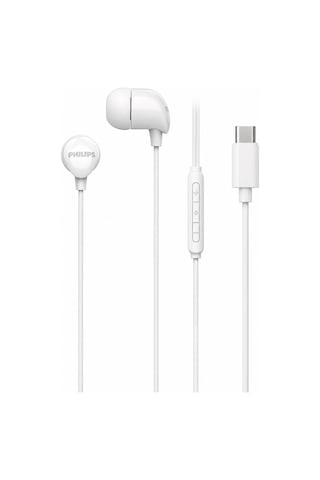 Philips Uyumlu Tae2146wt/00 Beyaz Type-c Kablolu Kulak İçi Kulaklık -