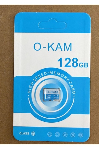 O-kam 128gb Microsd Hafıza Kartı Kameralar İçin Uygundur
