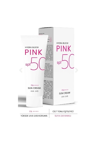 Procsin Hydra Block Pink Cilt Tonu Eşitleyici Güneş Kremi SPF50+ 50 ML