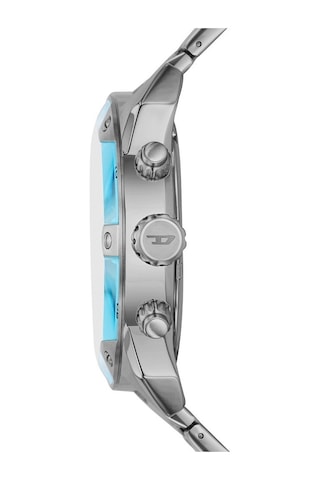 Diesel Dz4655 Quartz Çelik Gri Mavi Kadran 49 Mm Erkek Kol Saati