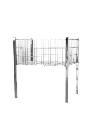 60x80 Profil Ayaklı Havuz Sepet Galvaniz