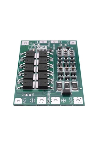 3S 60A Li-ion 18650 BMS Batarya Koruma Kartı