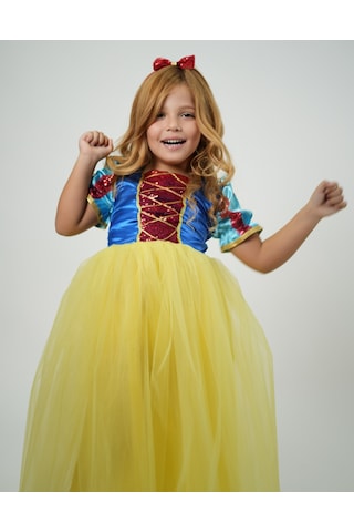 Pamuk Prenses Elbisesi Sarı