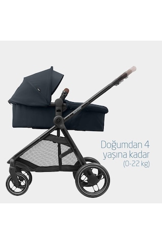 Maxi-Cosi Zelia3 2in1 Portbebeye Dönüşebilen Bebek Arabası Essential Graphite