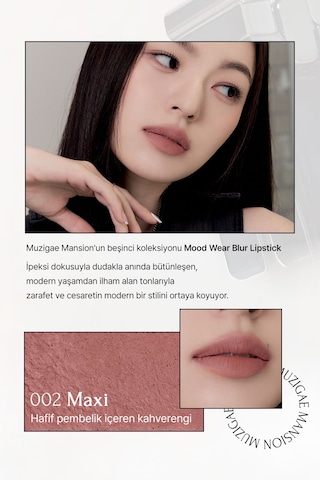 Muzigae Mansion Moodwear Blur Lipstick 002 Maxi